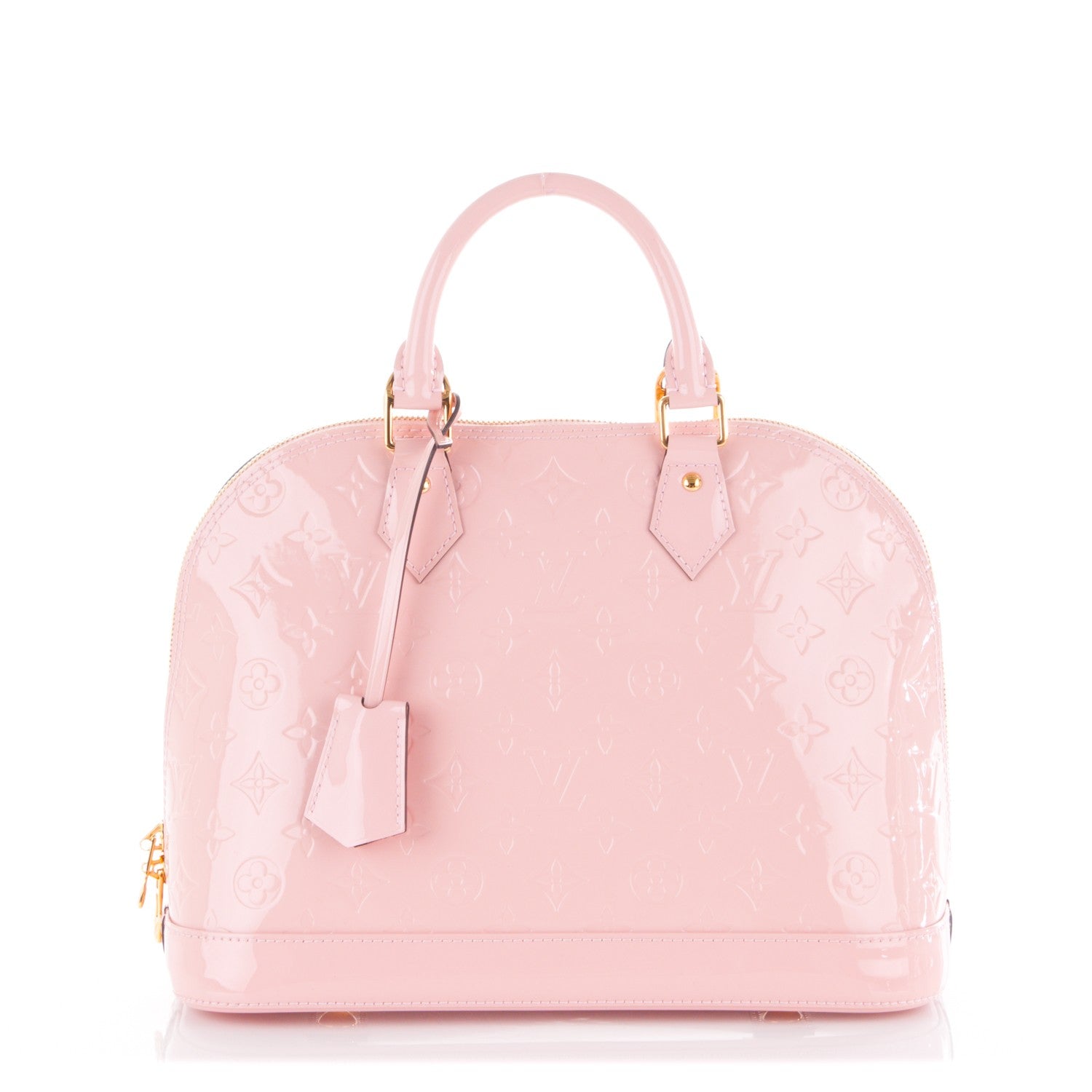Louis Vuitton Vernis Alma PM Rose Ballerine 1 of 7