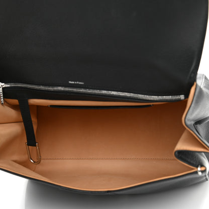 Delvaux Grained Calfskin GM Brillant Satchel Black 5 of 15
