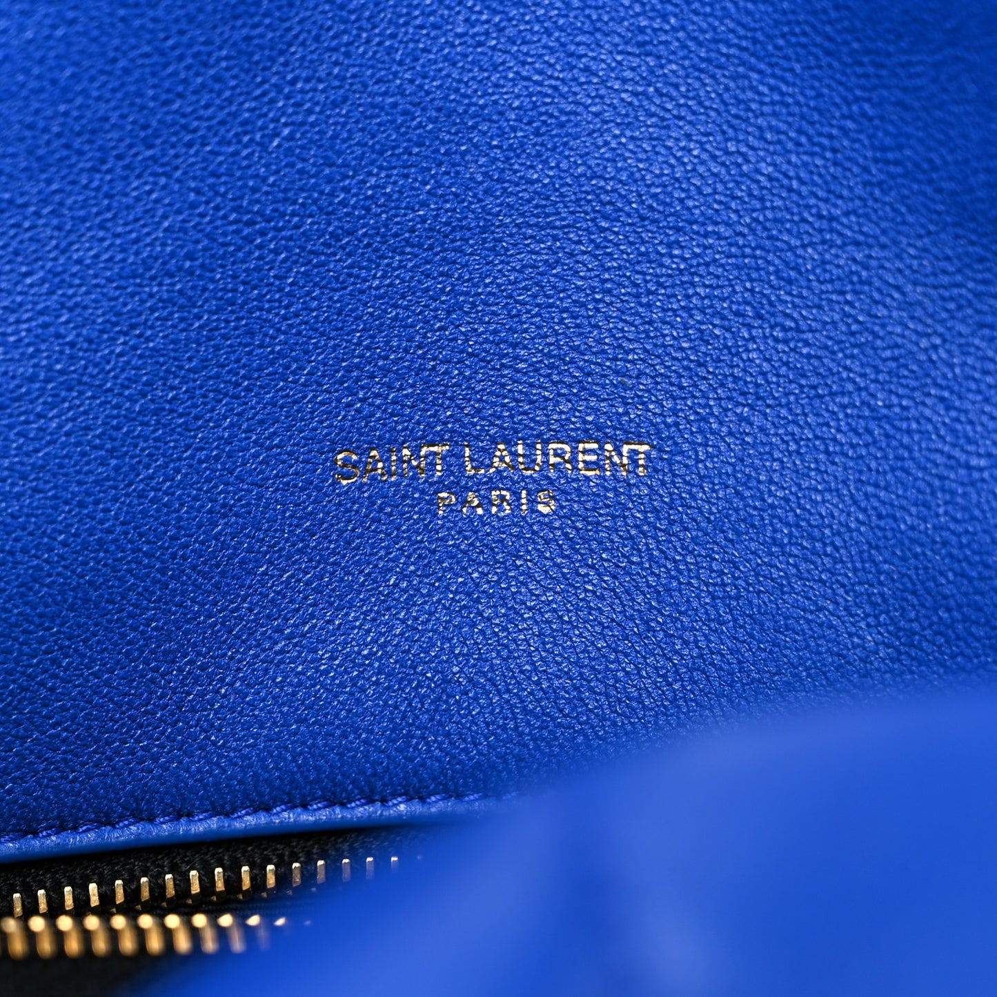 Lambskin Quilted Medium Loulou Puffer Monogram Chain Satchel Majorele Blue