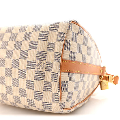 Louis Vuitton Damier Azur Speedy Bandouliere 25 10 of 10