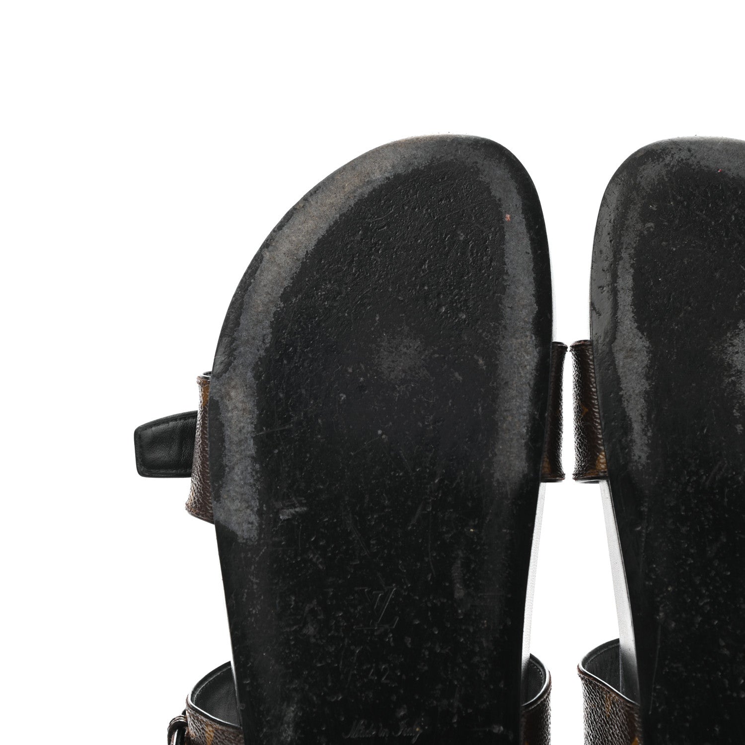 Louis Vuitton Monogram Bom Dia Mule Sandals 42 Black 8 of 13