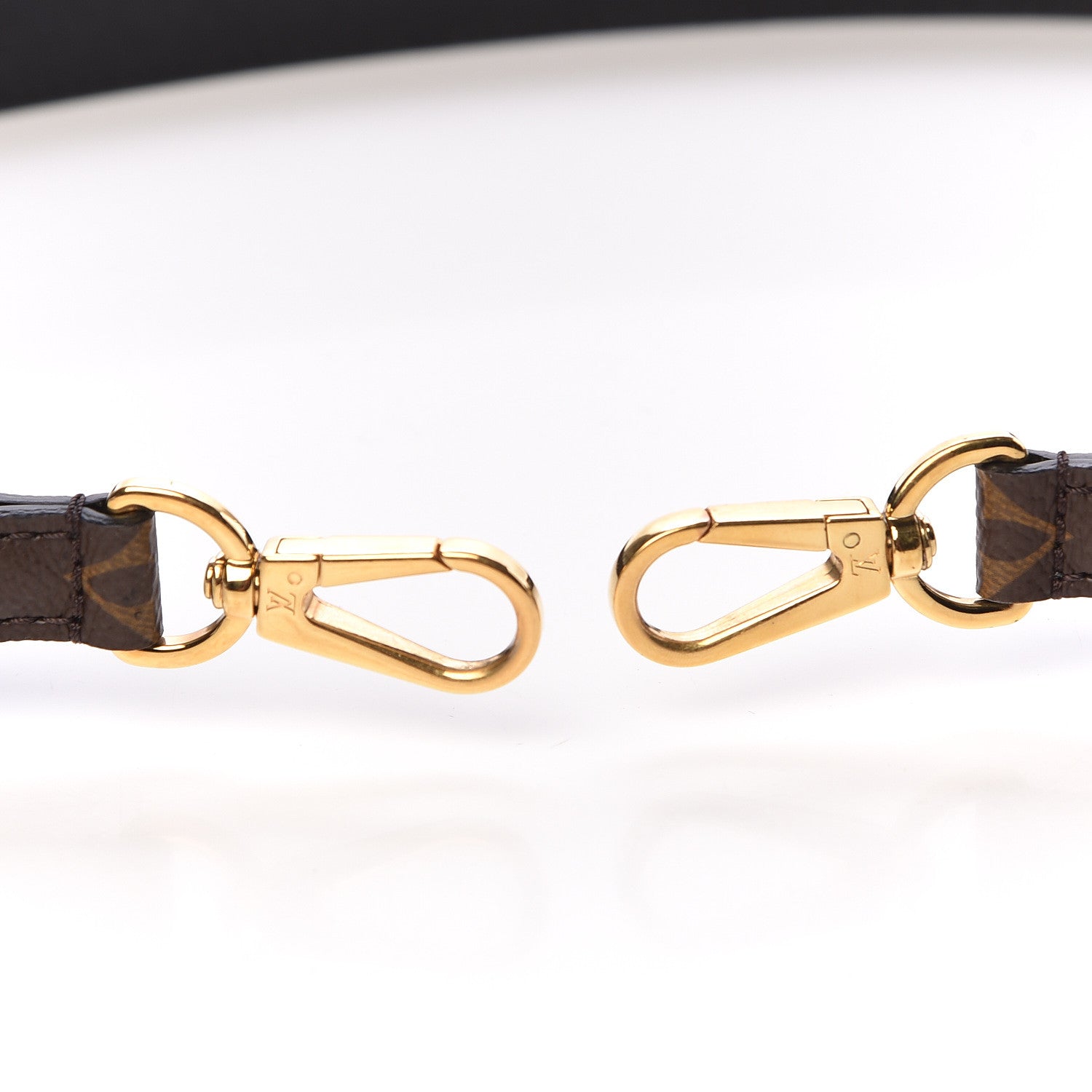 Louis Vuitton Monogram Bandouliere Shoulder Strap Black 5 of 6