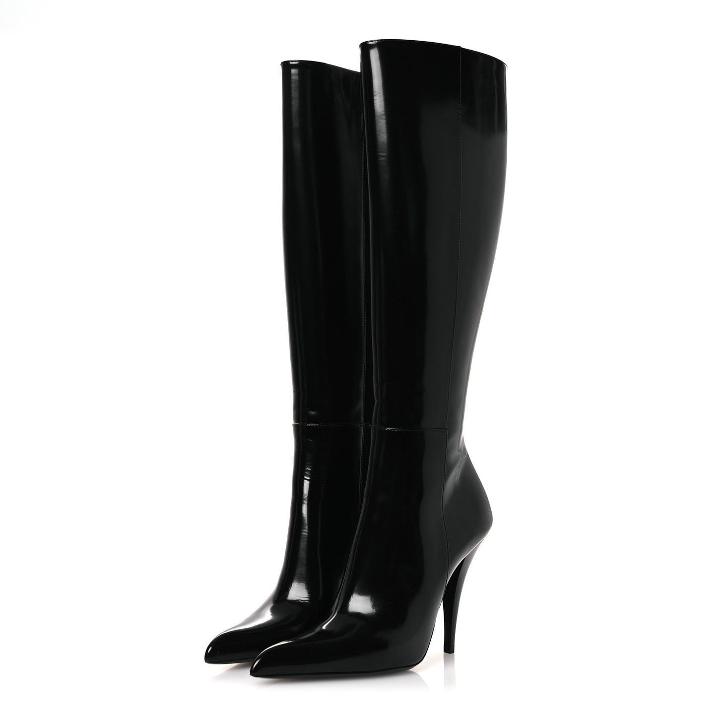 Vitello Marilyn Raven 110 Buba Knee High Boots 37 Black