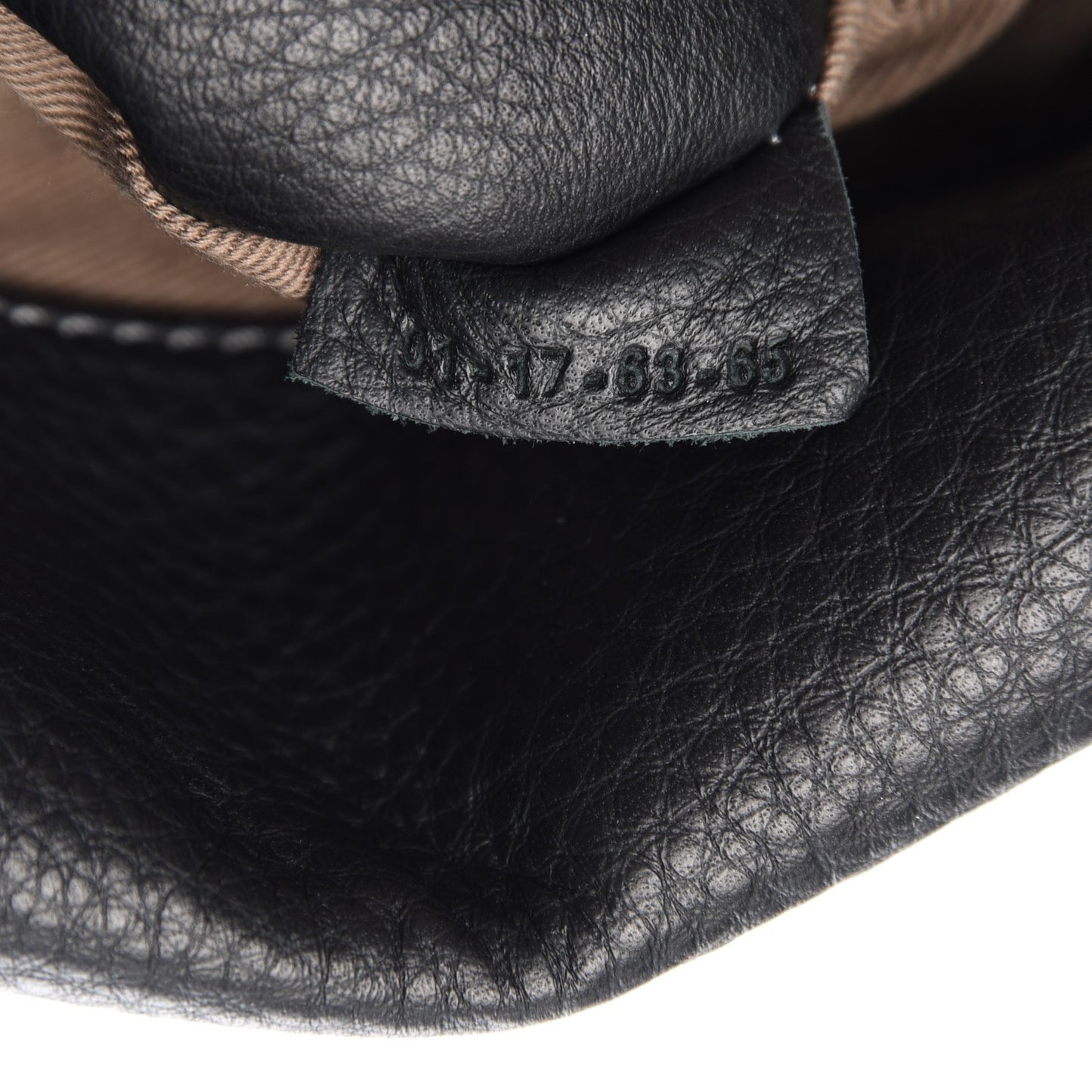 Calfskin Medium Marcie Round Crossbody Bag Black