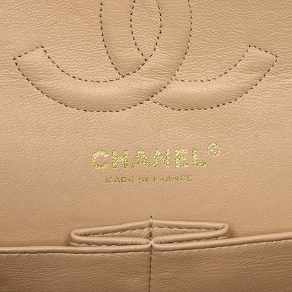 Chanel Caviar Quilted Medium Double Flap Beige Clair 6 of 16