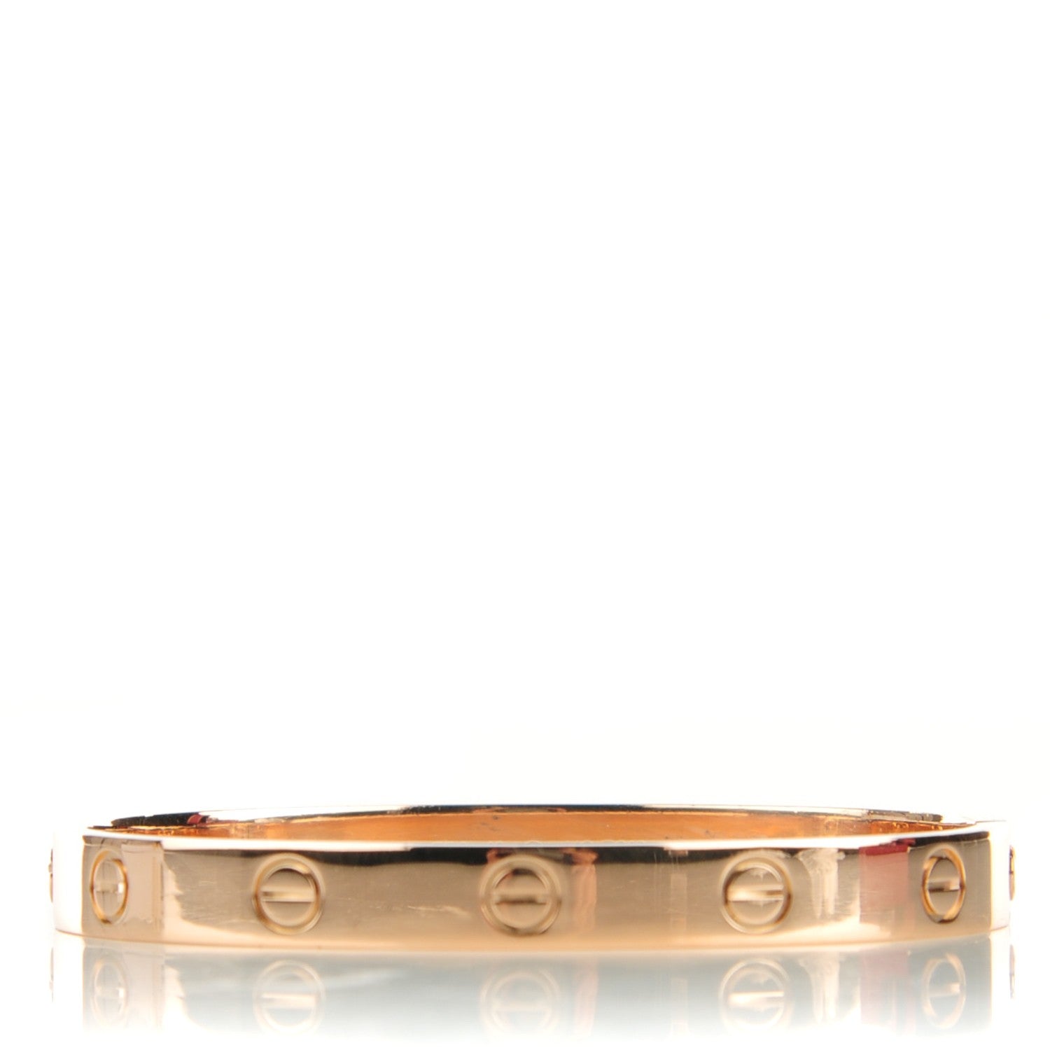 Cartier 18K Pink Gold LOVE Bracelet 16 1 of 6