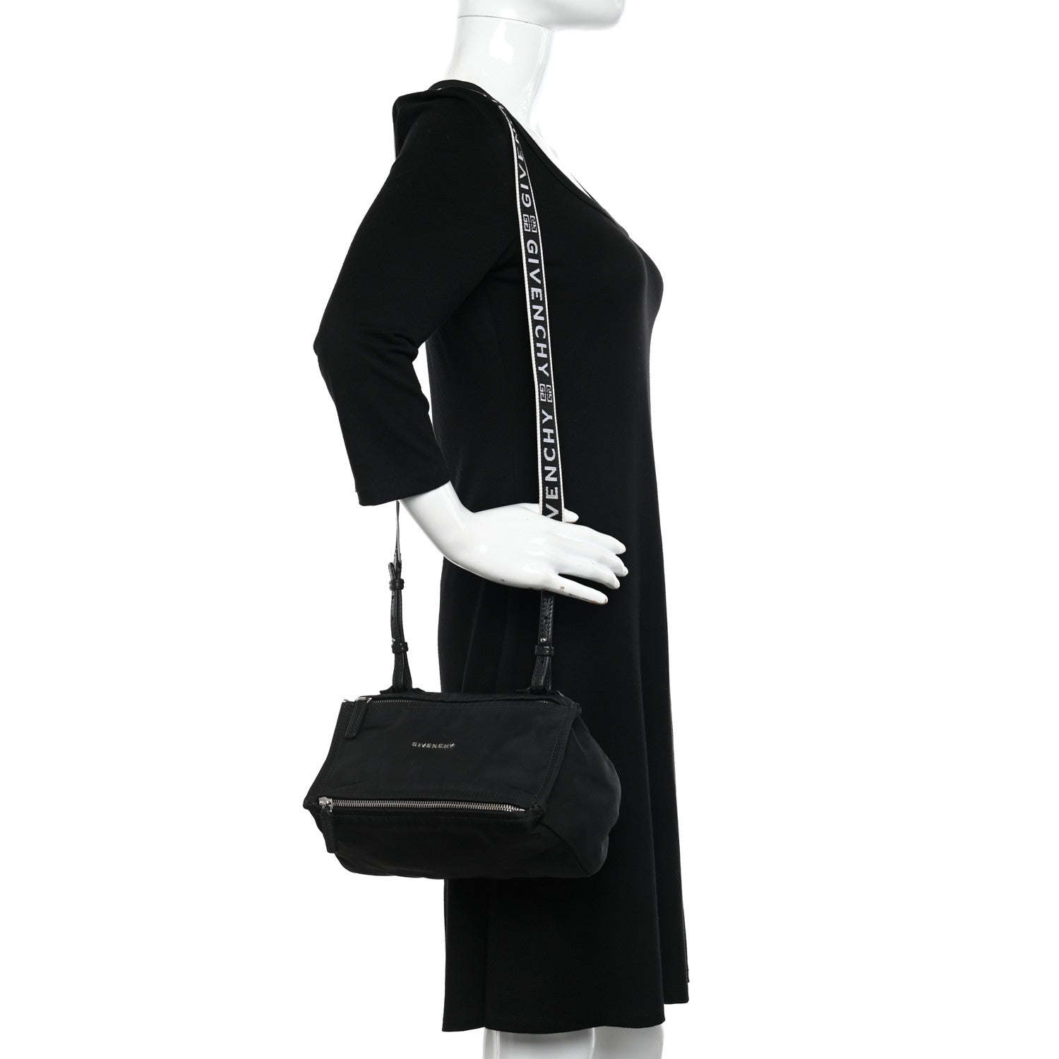 Givenchy Nylon 4G Small Pandora Black 2 of 13
