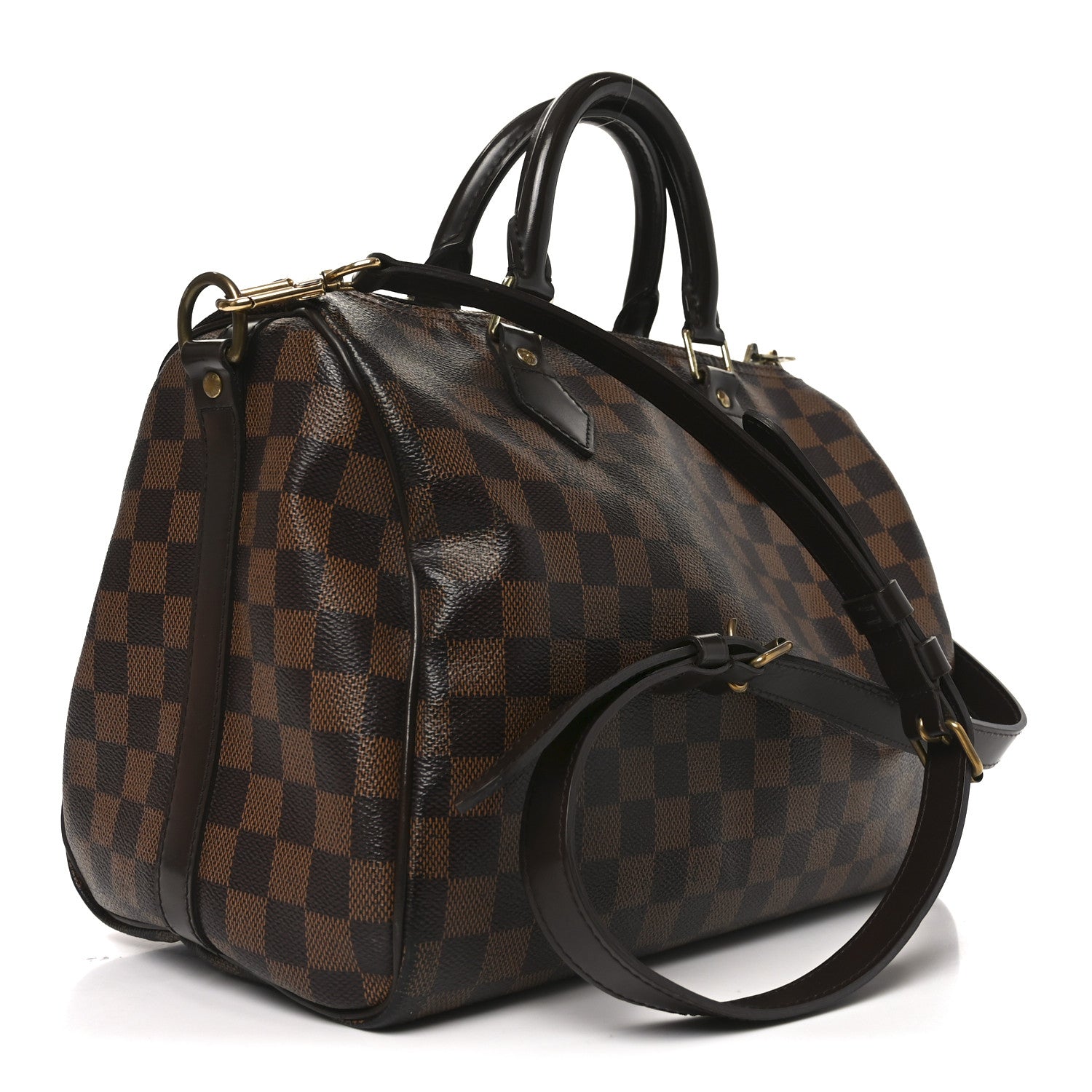 Louis Vuitton Damier Ebene Speedy Bandouliere 30 3 of 9