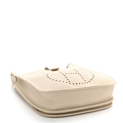 Hermes Taurillon Clemence Evelyne III PM Craie 4 of 15