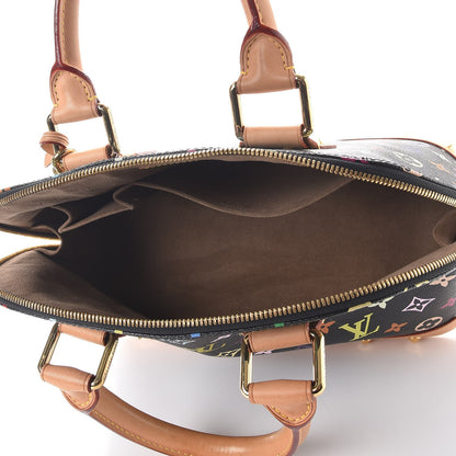 Louis Vuitton Monogram Multicolor Alma PM Black 5 of 13
