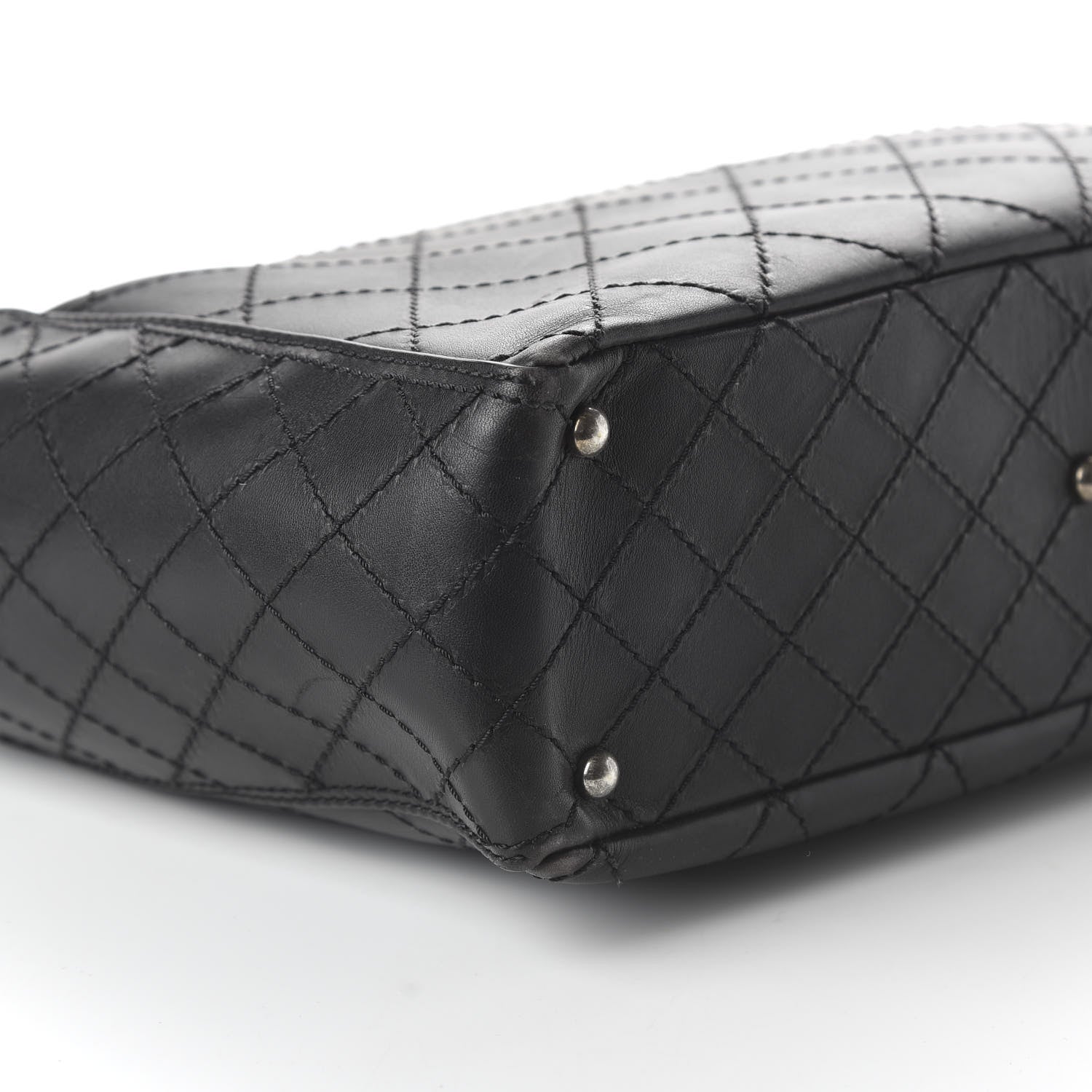 Chanel Calfskin CC Pocket Hobo Black 6 of 10