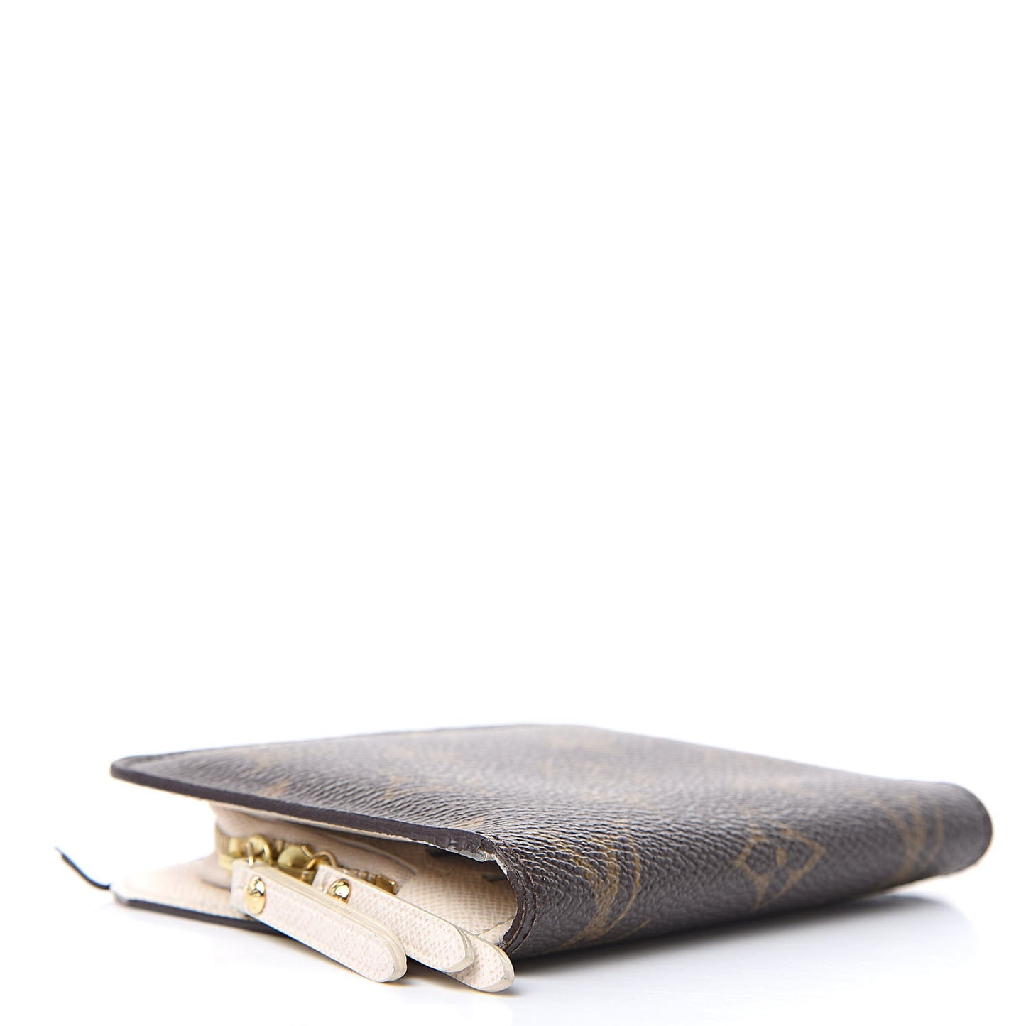 Monogram Insolite Coin Purse Wallet White