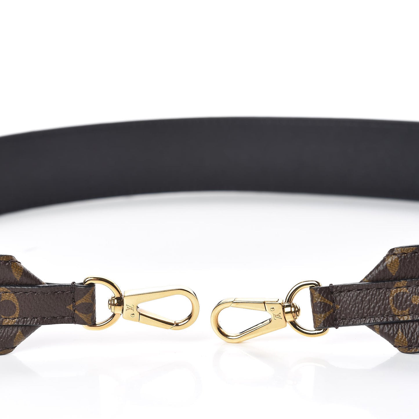 Monogram Bandouliere Shoulder Strap Black