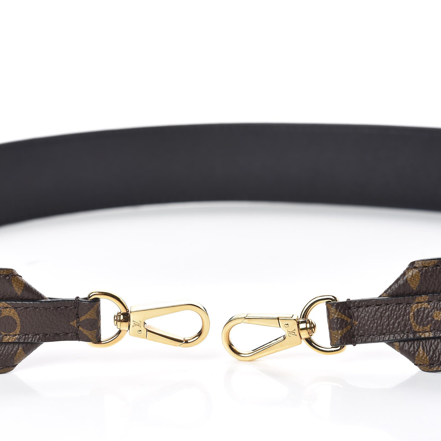Louis Vuitton Monogram Bandouliere Shoulder Strap Black 5 of 6