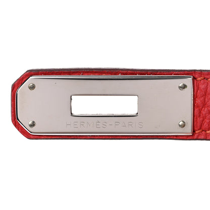 Hermes Togo Birkin 35 Rouge Casaque 32 of 38