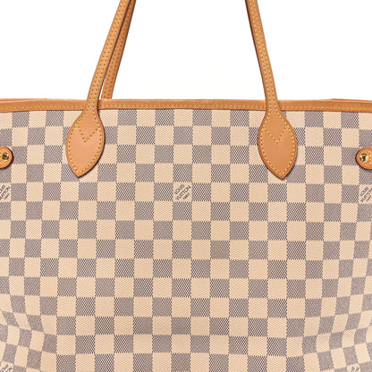 Louis Vuitton Damier Azur Neverfull MM 8 of 10