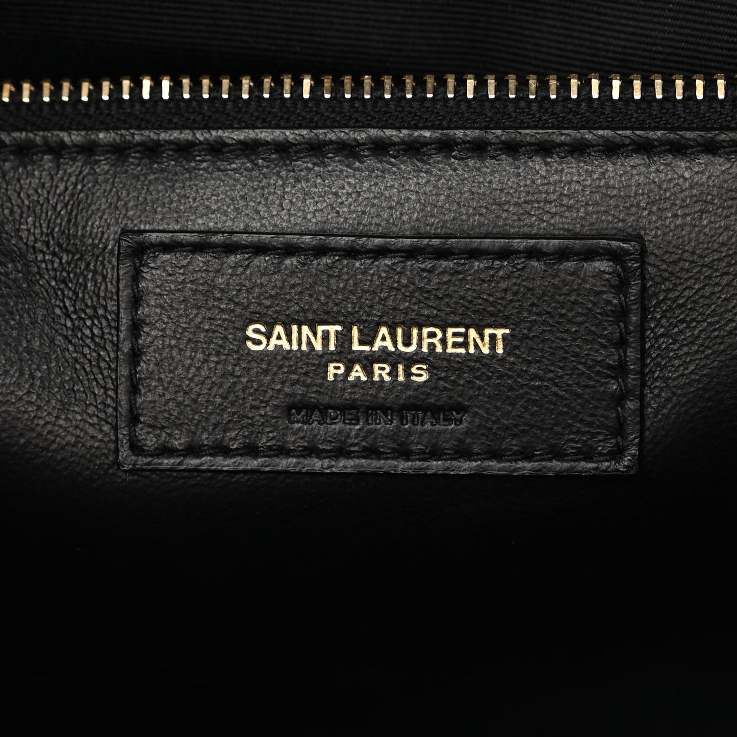Vintage Lambskin Gaby Chain Bag Black
