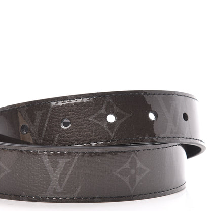 Louis Vuitton Glaze Calfskin Monogram Eclipse Ouest 30mm Belt 100 40 4 of 7