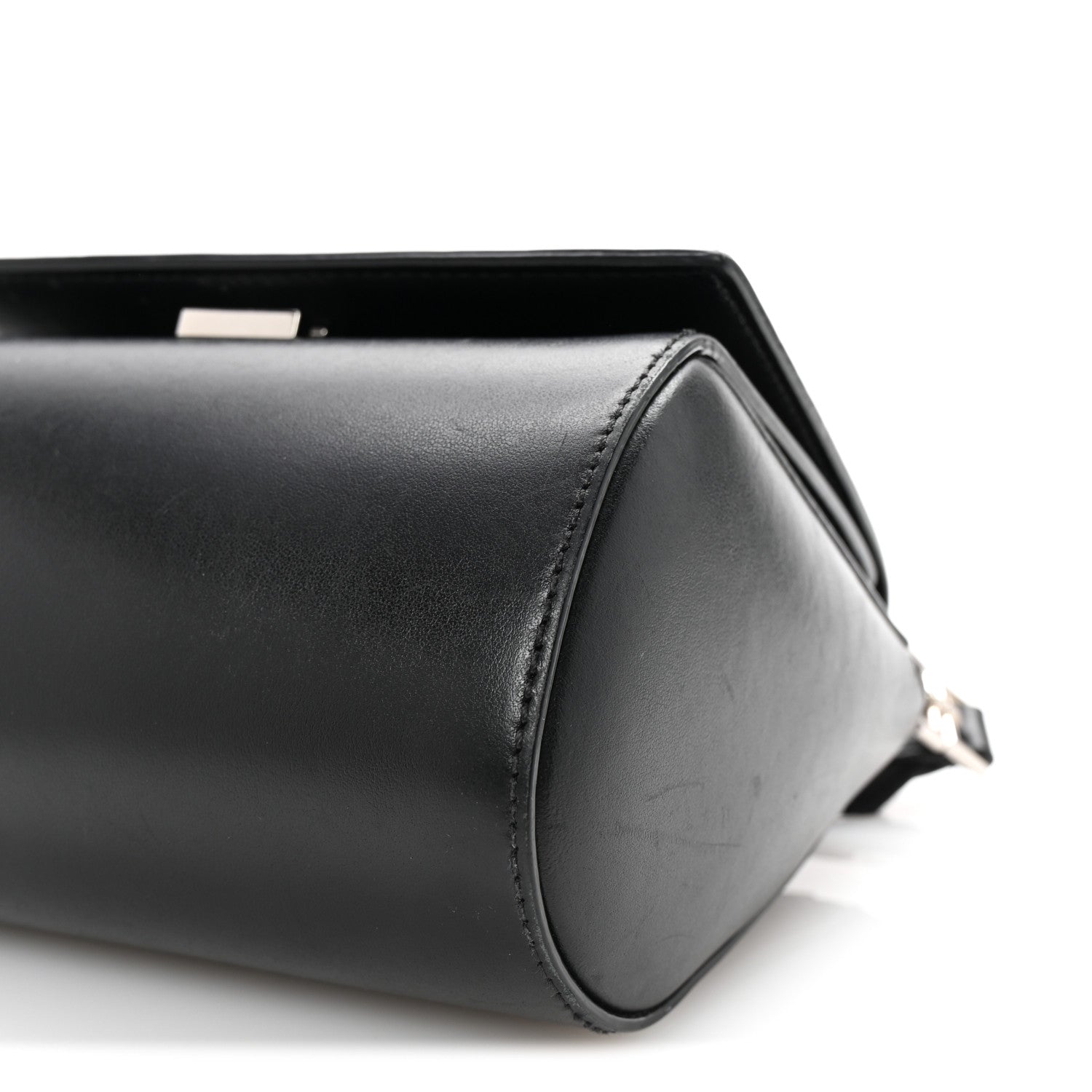Givenchy Calfskin Mini Pandora Box Logo Strap Crossbody Bag Black 10 of 10