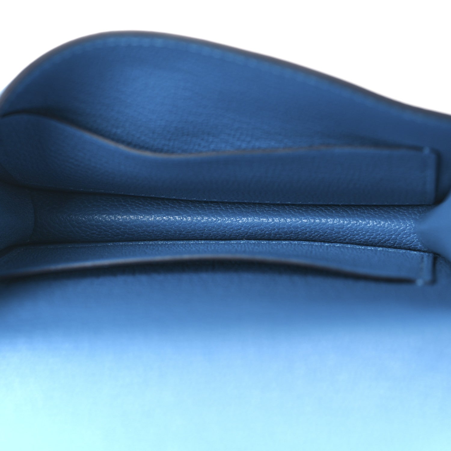 Hermes Evercolor Roulis Slim Wallet Bleu Frida 6 of 9