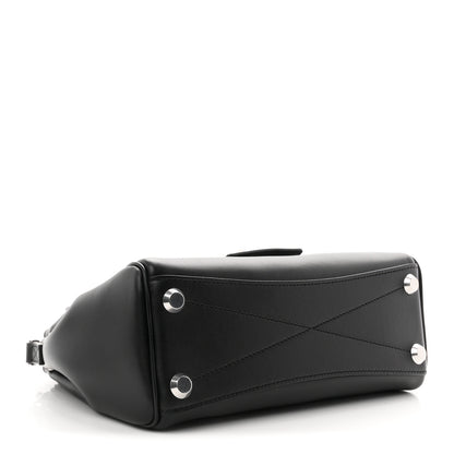 Balenciaga Smooth Calfskin Mini Bel Air Carry All Bag Black 4 of 9