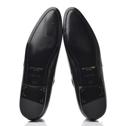 Saint Laurent Calfskin Women's London 20 Jodhpur Cropped Boots 36.5 Black 5 of 17