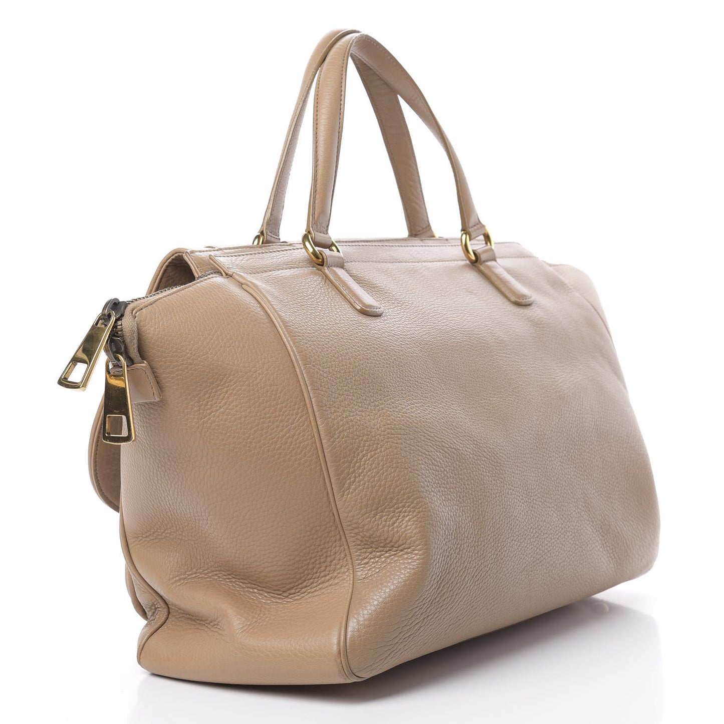 Calfskin Medium 1973 Top Handle Satchel Camelia
