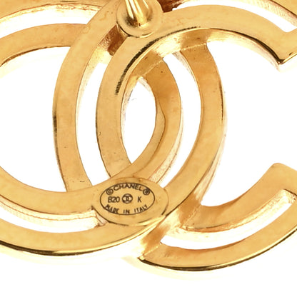 Chanel Metal Obazine CC Earrings Gold 4 of 5
