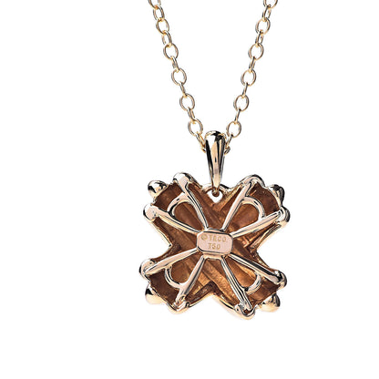 Tiffany 18K Yellow Gold Signature X Pendant Necklace 5 of 7