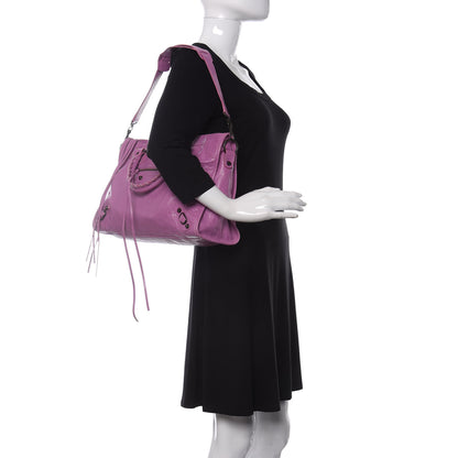 Balenciaga Agneau Classic Hardware City Rose Berlingot 2 of 8