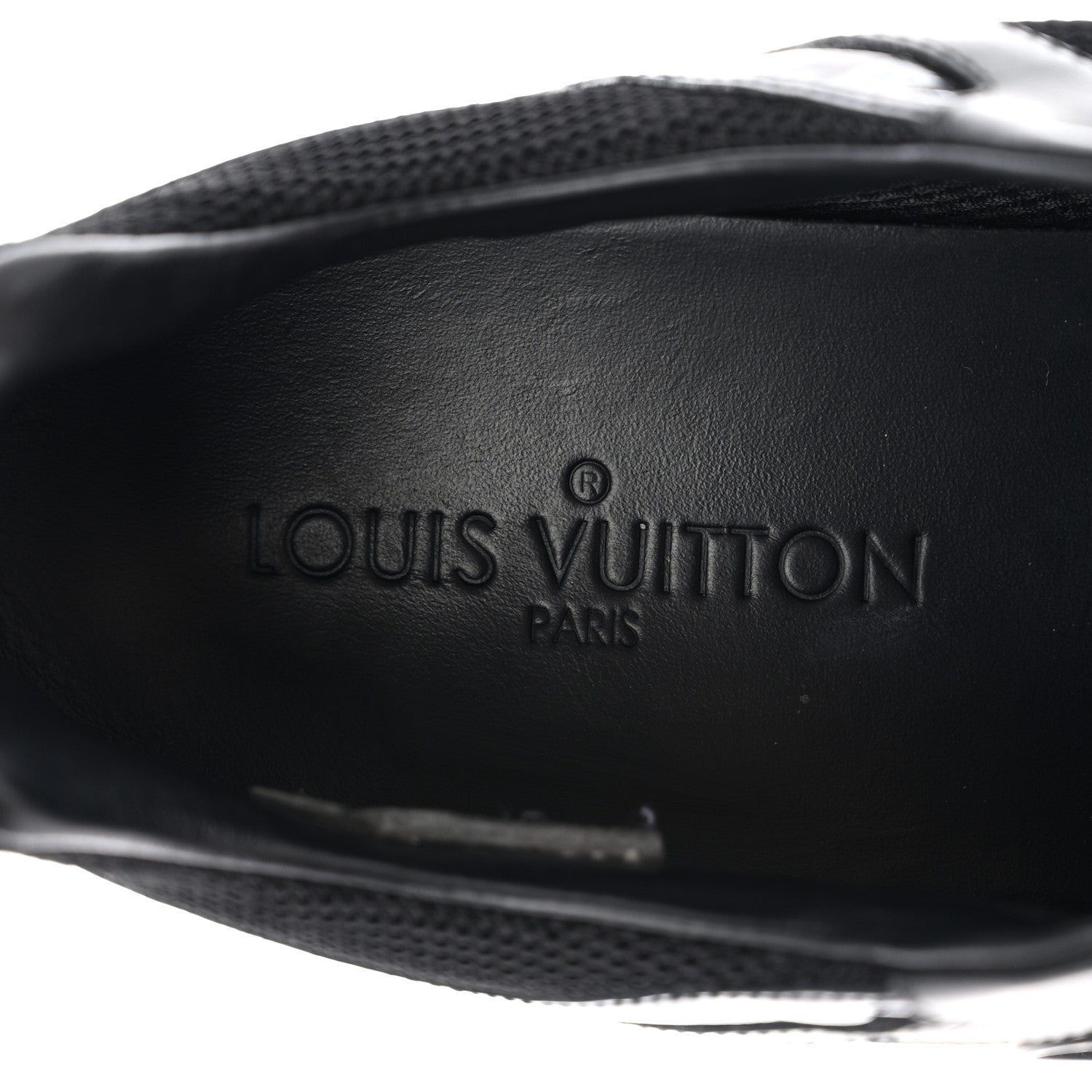 Louis Vuitton Calfskin Run Away Sneakers 36 Black 7 of 11