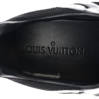 Louis Vuitton Calfskin Run Away Sneakers 36 Black 7 of 11