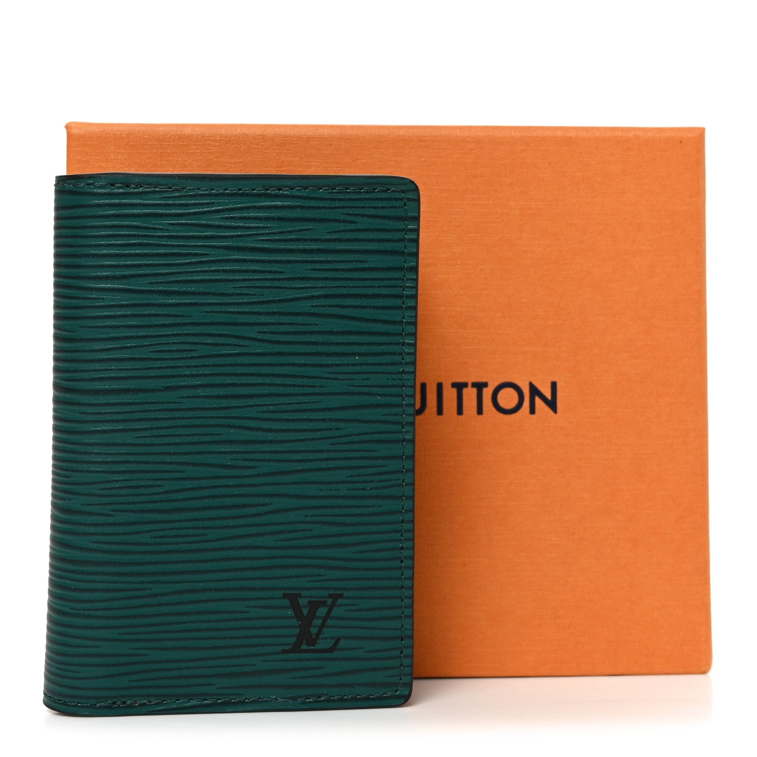 Louis Vuitton Epi Monogram Eclipse Pocket Organizer Deep Green 7 of 7