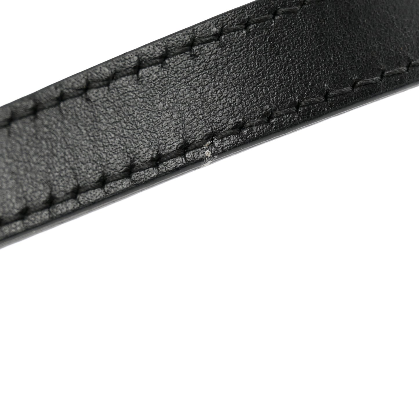 Calfskin Matelasse Monochrome Small GG Marmont Chain Shoulder Bag Black
