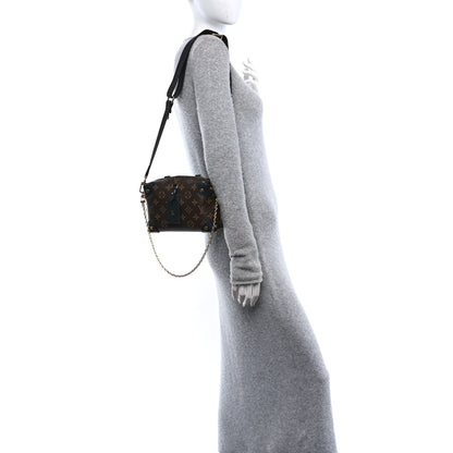 Louis Vuitton Monogram Petite Malle Souple Black 2 of 11