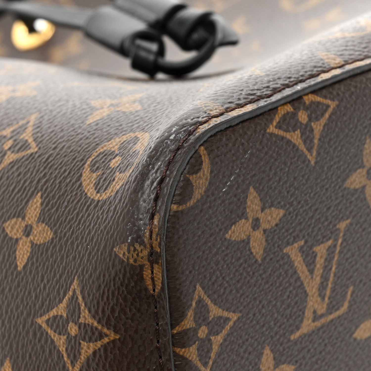 Louis Vuitton Monogram Neonoe MM Black 11 of 14