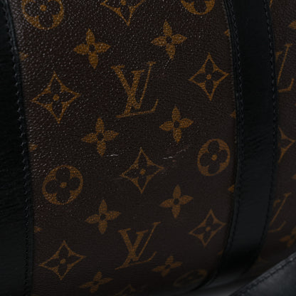 Louis Vuitton Monogram Macassar Keepall Bandouliere 55 16 of 22