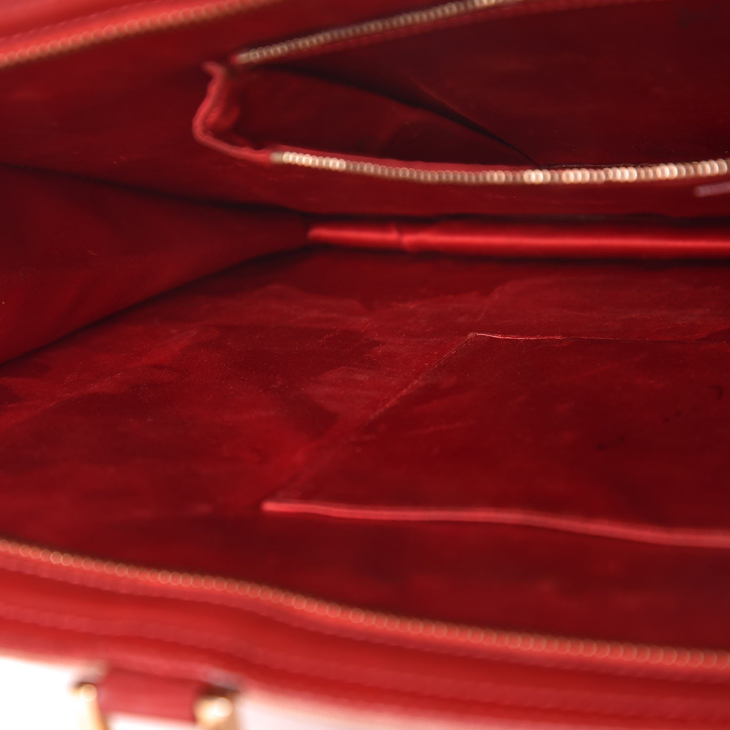 Fendi Zucchino Briefcase Tote Red 7 of 22
