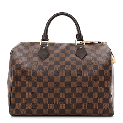 Louis Vuitton Damier Ebene Speedy 30 1 of 12