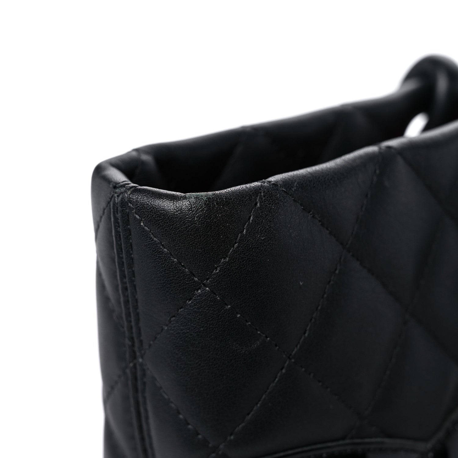 Chanel Calfskin Quilted Large Cambon Tote Black 14 of 17