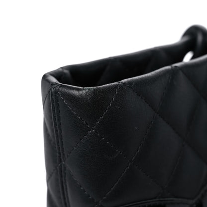 Chanel Calfskin Quilted Large Cambon Tote Black 14 of 17
