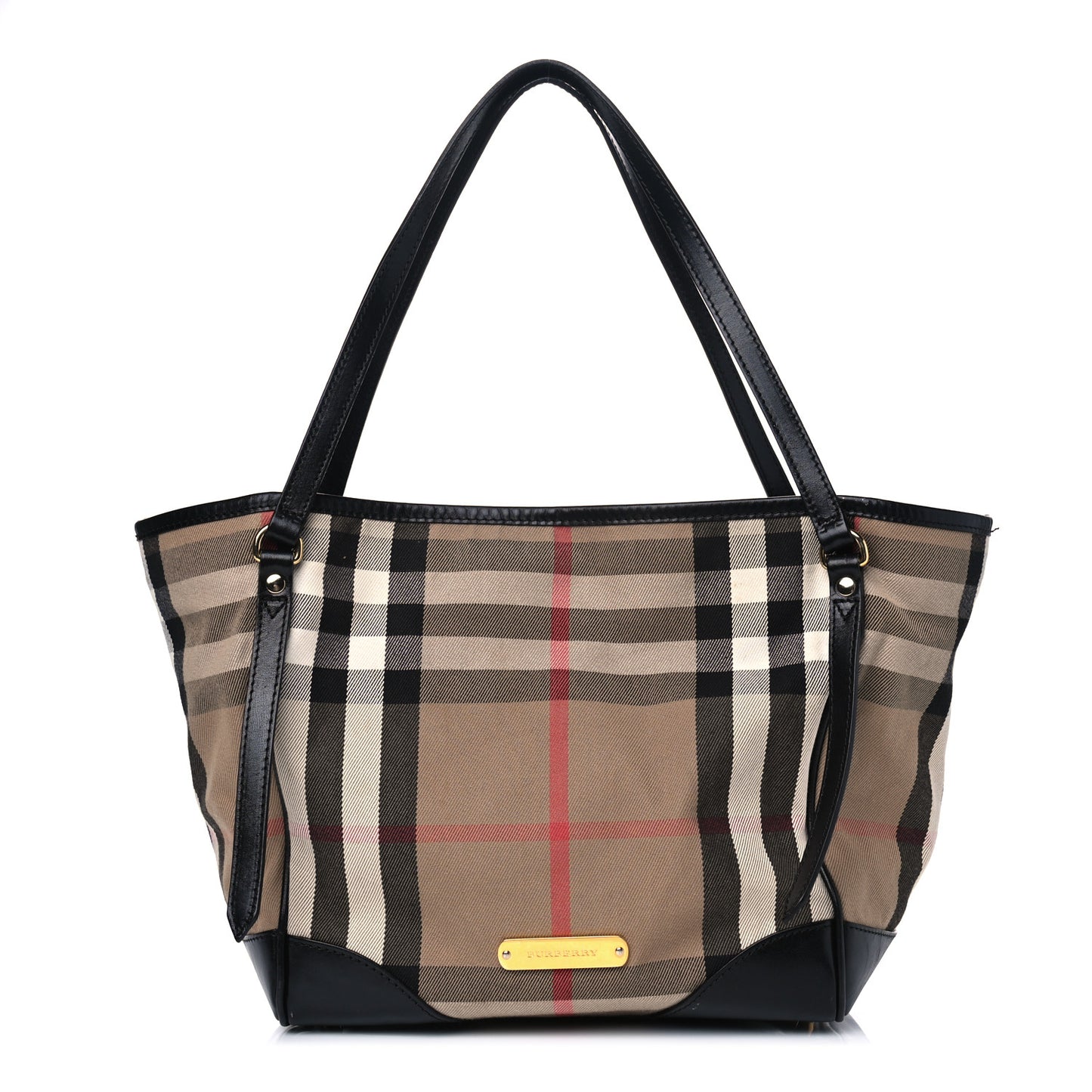 House Check Medium Canterbury Tote Black