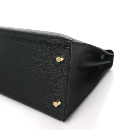 Hermes Epsom Kelly Sellier 32 Black 10 of 10