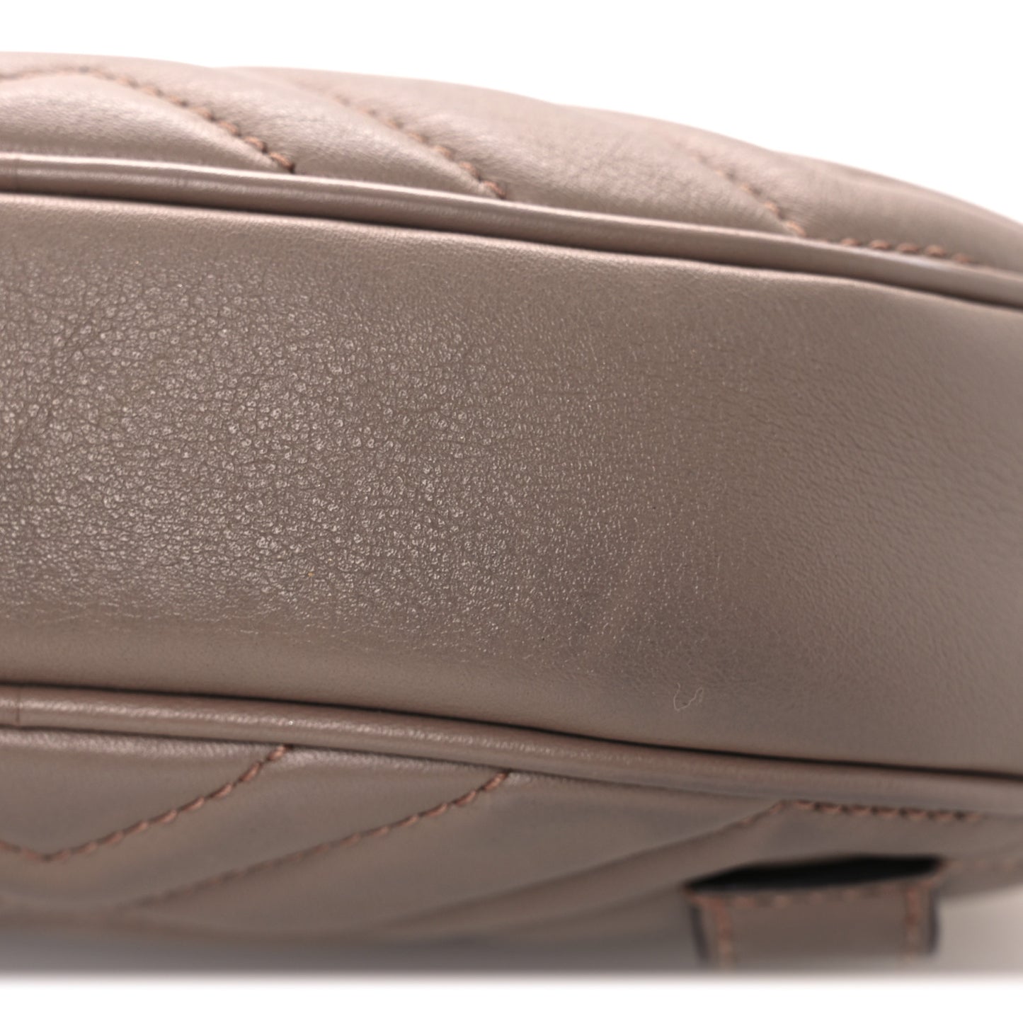 Calfskin Matelasse GG Marmont Belt Bag 75 30 Porcelain Rose