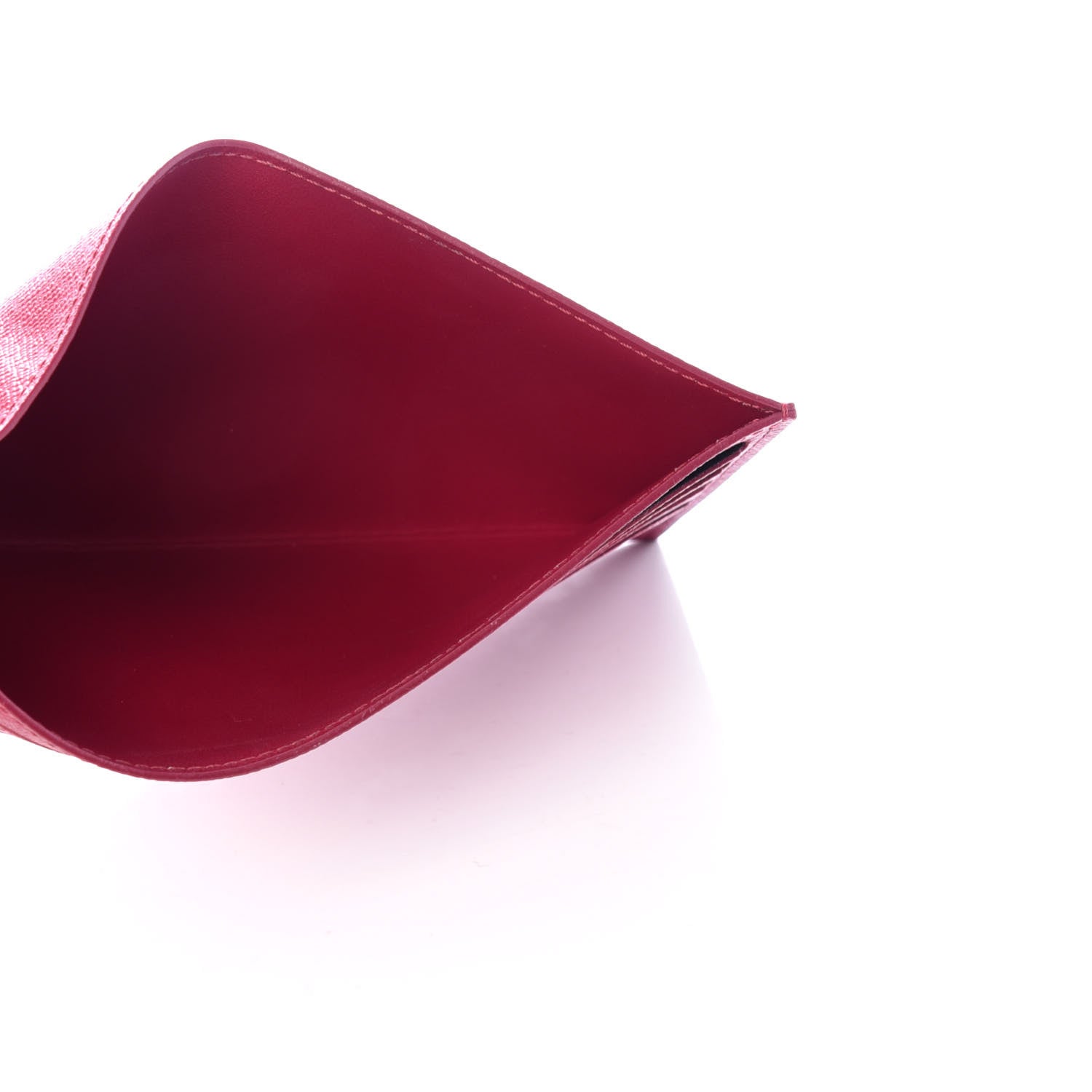 Louis Vuitton Calfskin Felicie Card Holder Insert Fuchsia 5 of 6