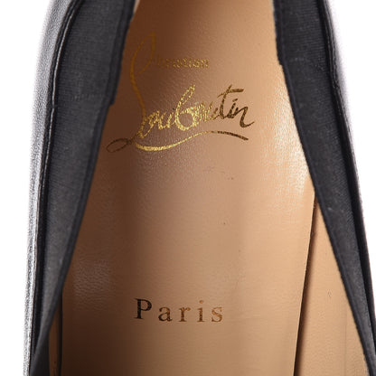 Christian Louboutin Shiny Nappa Toot Couverte 100 Pumps 40.5 Black 7 of 7