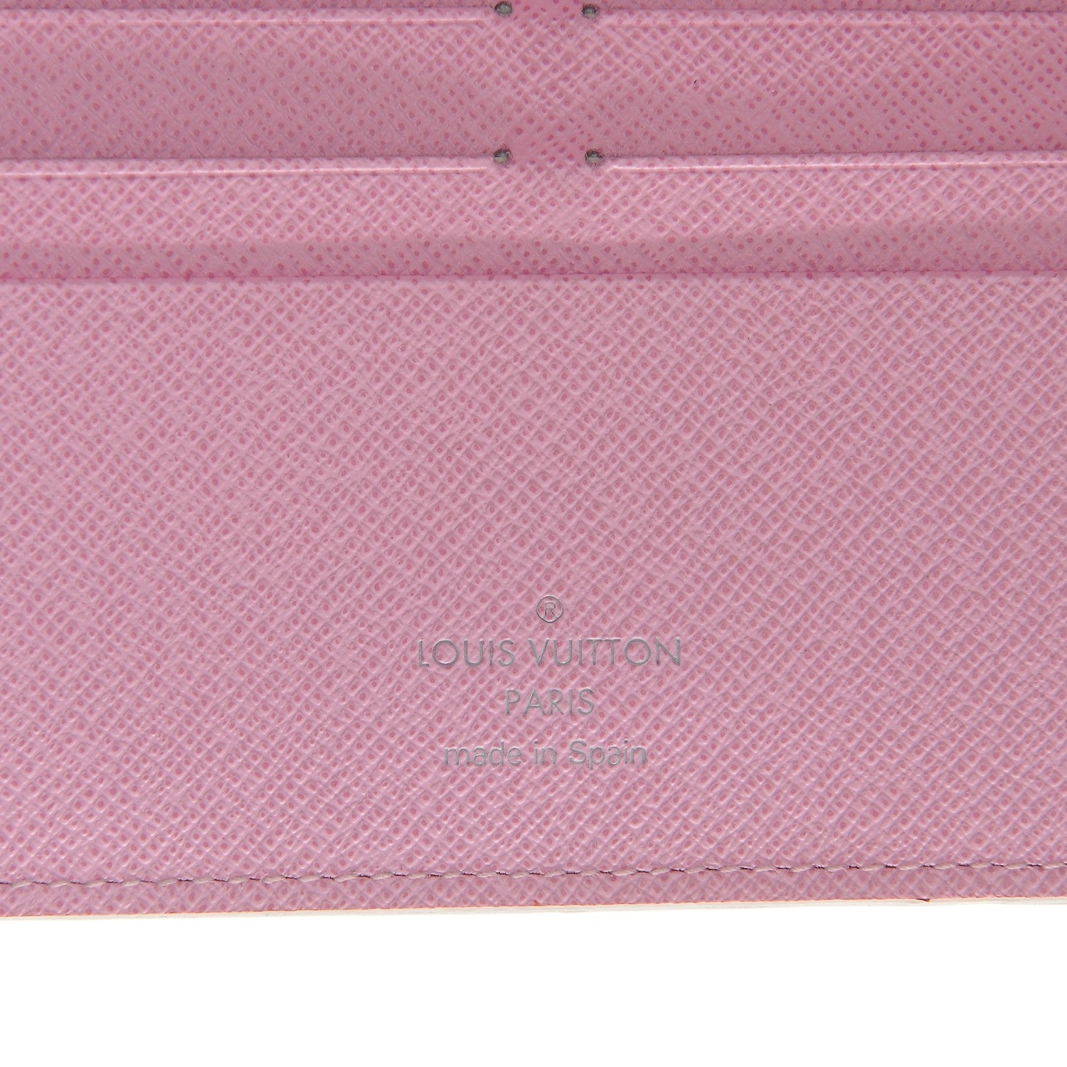 Louis Vuitton Monogram Multicolor Insolite Wallet White Litchi 6 of 7