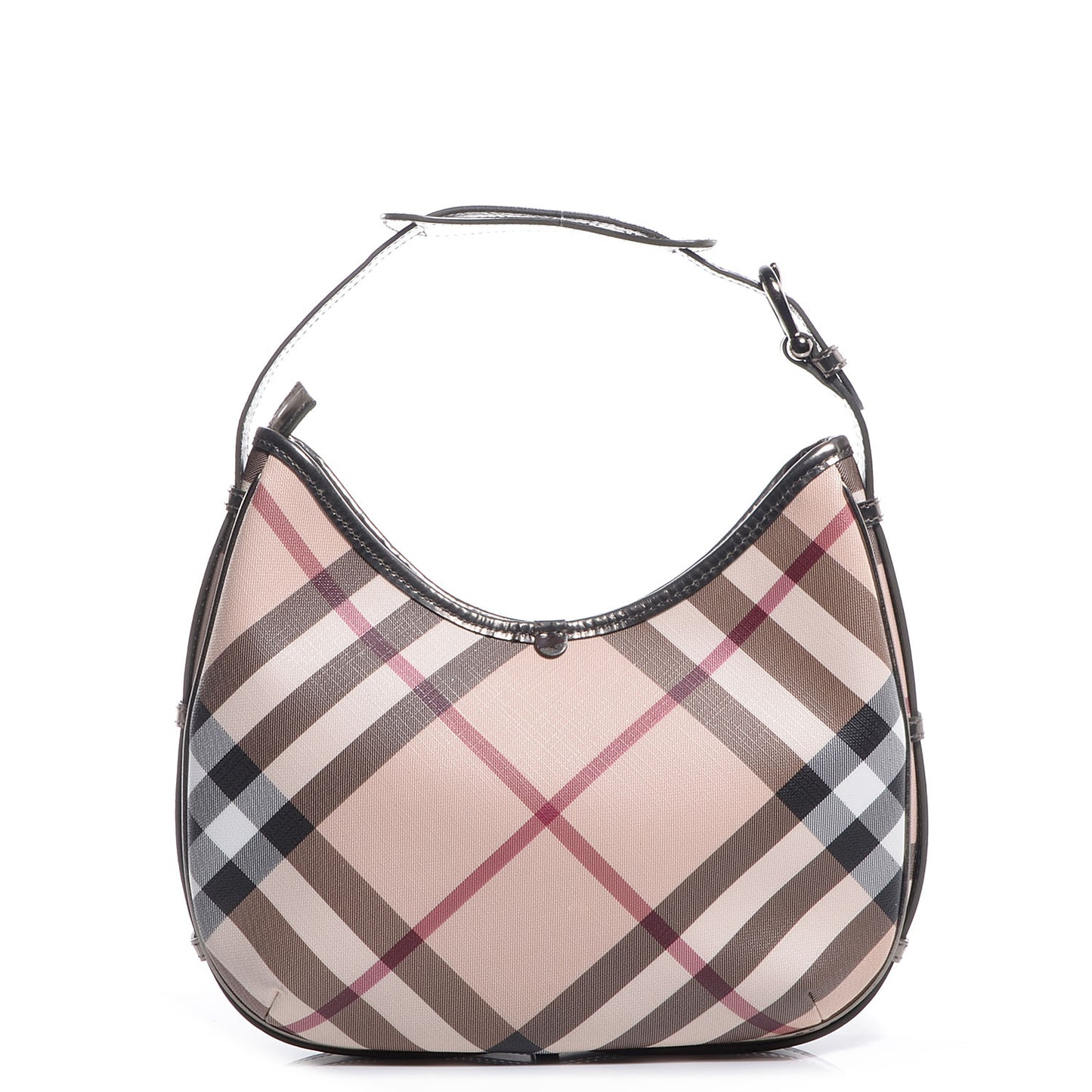 Patent Supernova Check Small Barton Hobo Metallic