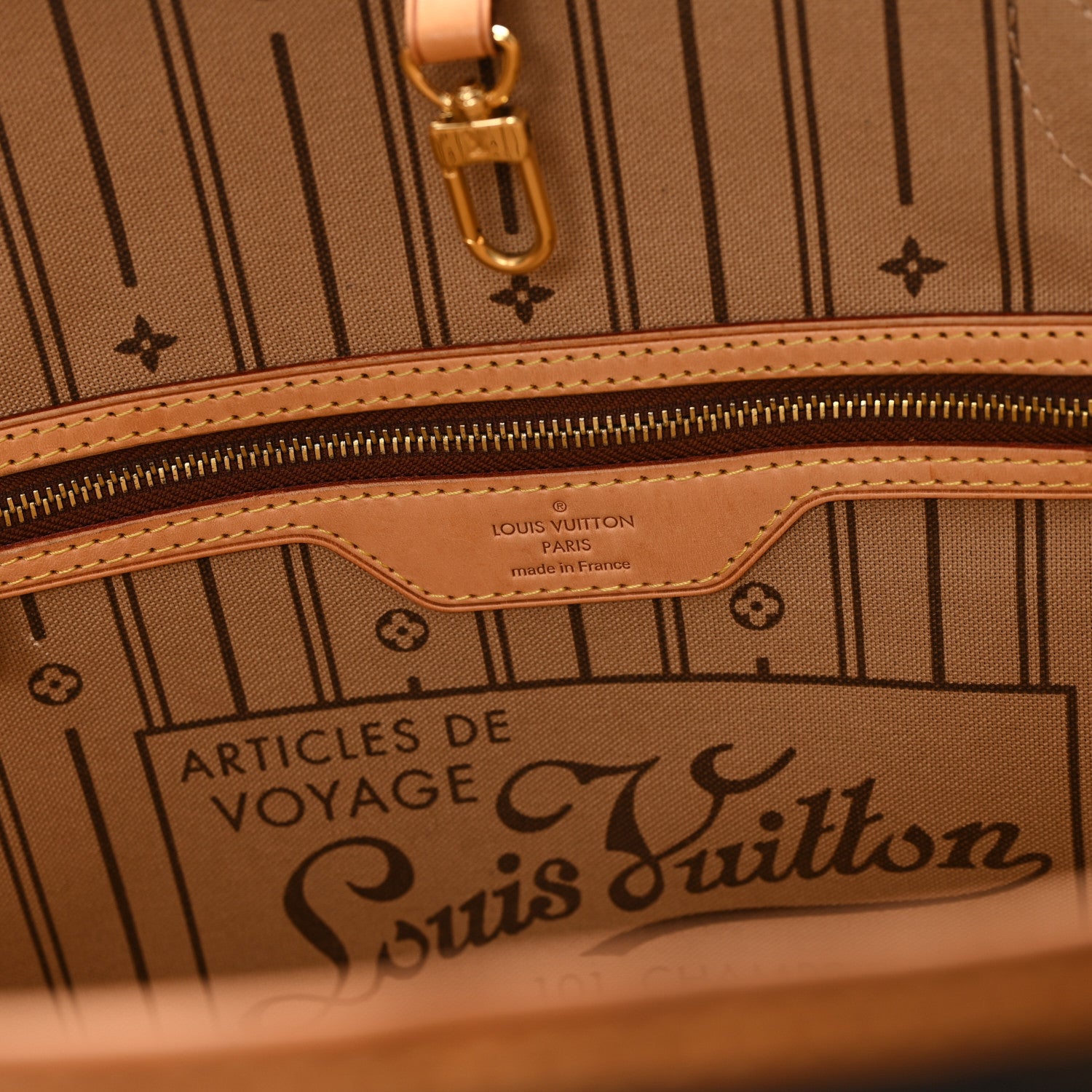 Louis Vuitton Monogram Neverfull MM 6 of 12