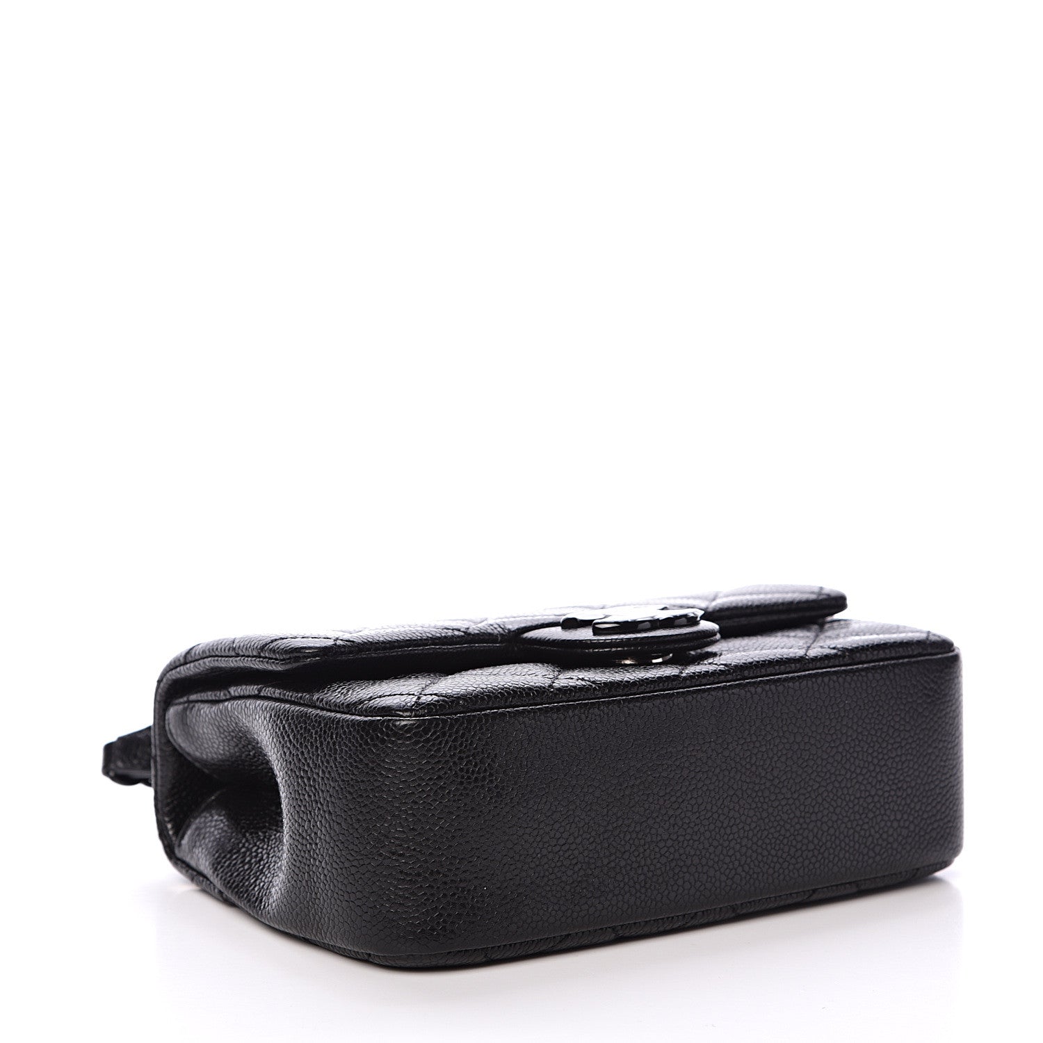 Chanel Caviar Quilted Incognito Mini Square Flap Black 3 of 10